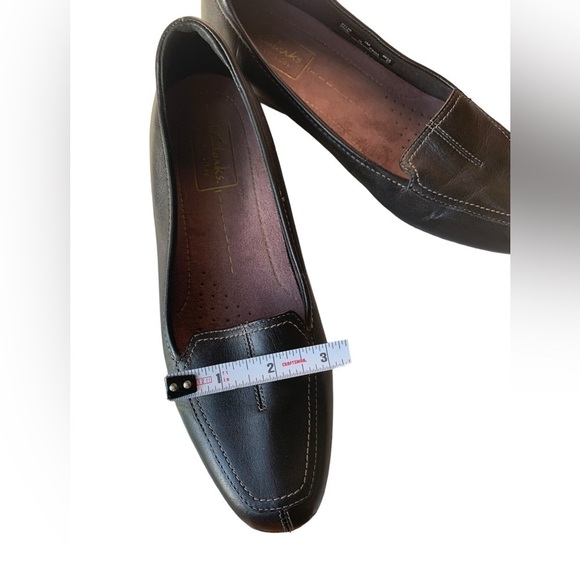 Black Leather Slip On Shoes - Picture 12 of 14